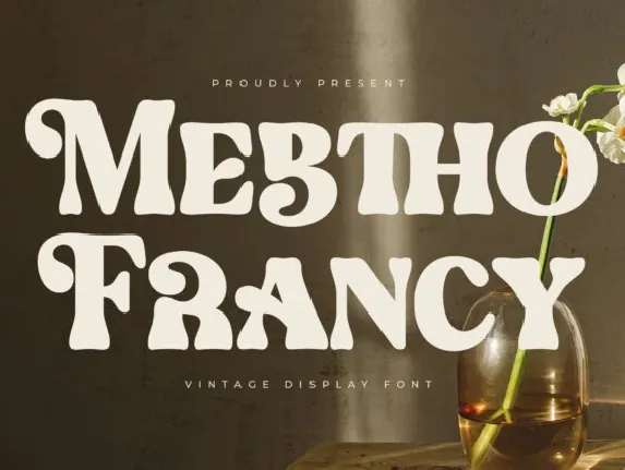 Mebtho Francy font