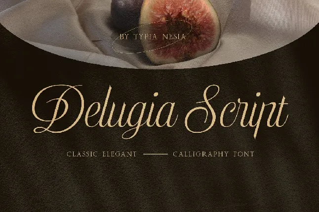 Delugia Script font