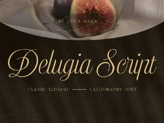 Delugia Script font