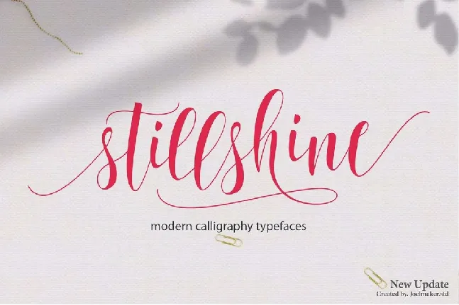 Still Shine font