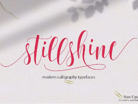 Still Shine font