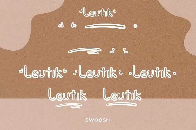 Leutik Demo font