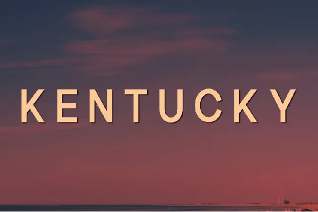 Kentucky font