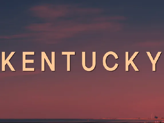 Kentucky font