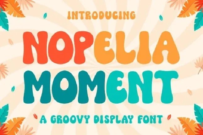 Nopelia Moment font