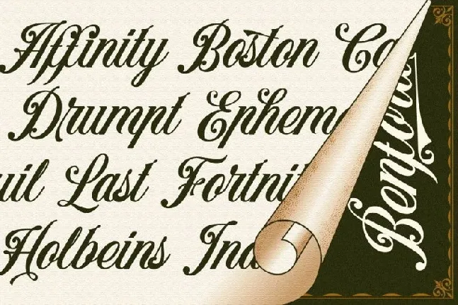 Benford Vintage font