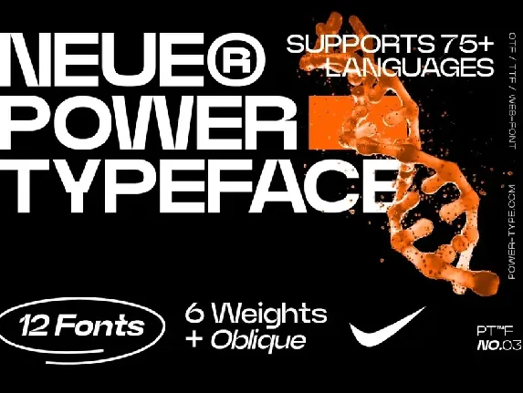 NeueÂ® Power font