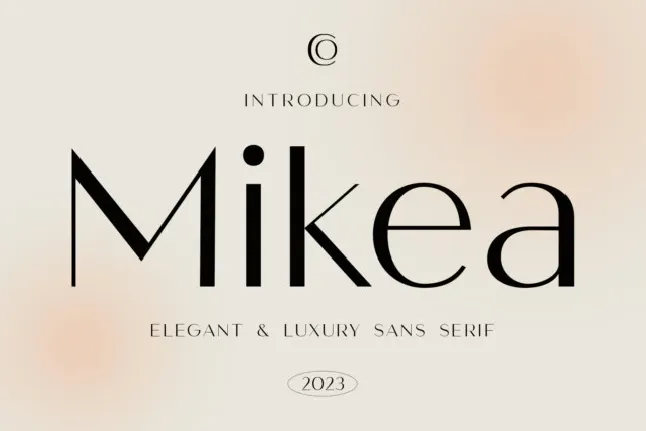 Mikea font