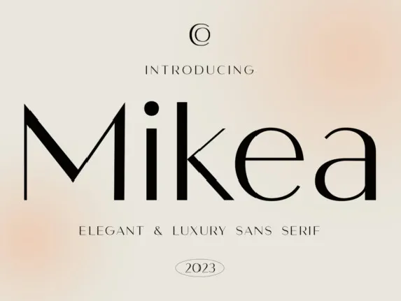 Mikea font