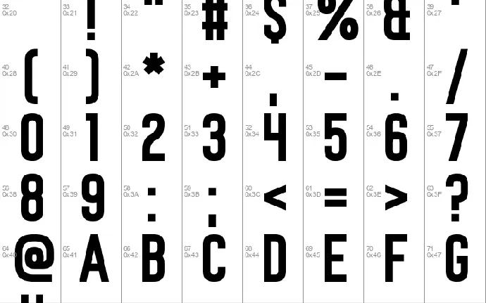 Green King ‘s Wood font