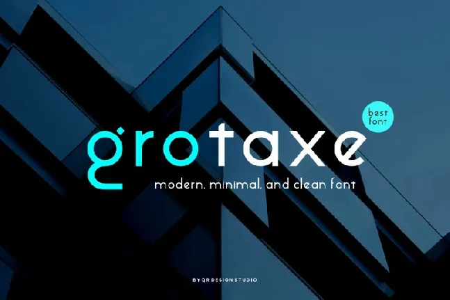 Grotaxe font