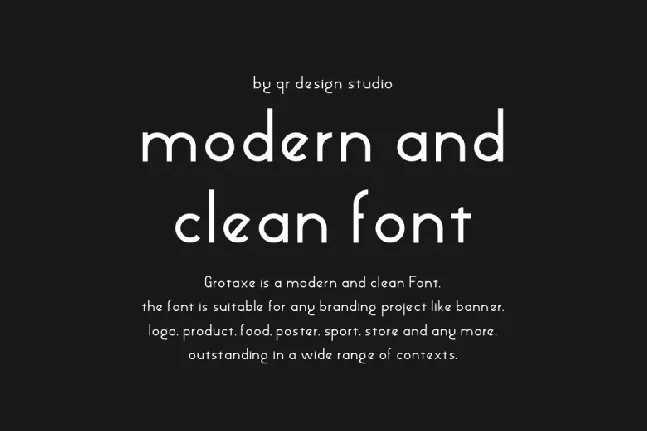 Grotaxe font