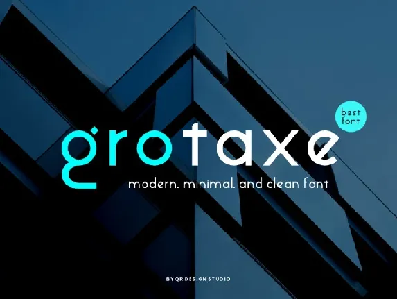 Grotaxe font