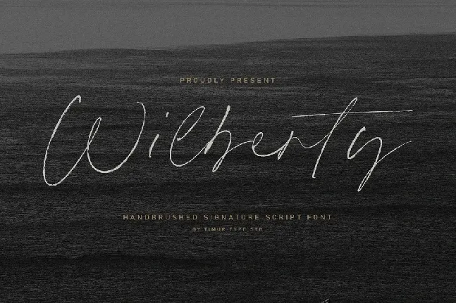 Wilberty font