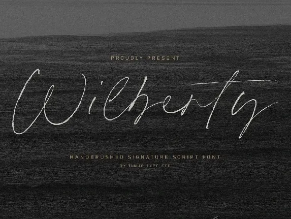 Wilberty font