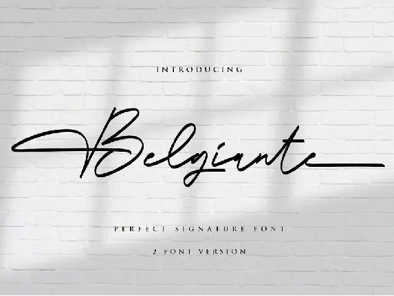 Belgiante font