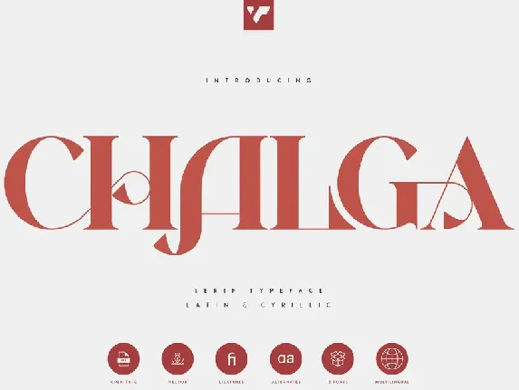 Chalga VP font