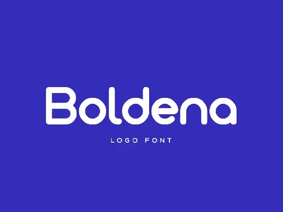 Boldena font