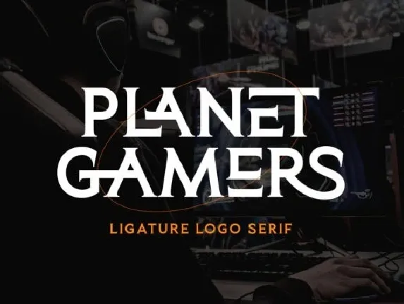 Planet Gamers font