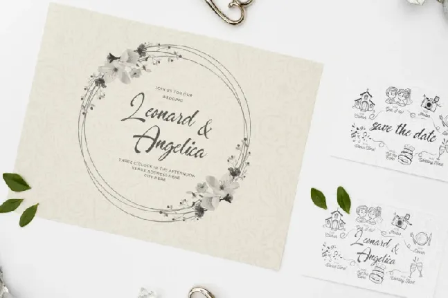 Fashioned Roses font