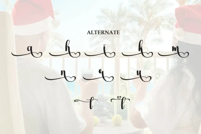 Christmas Vacations Script font