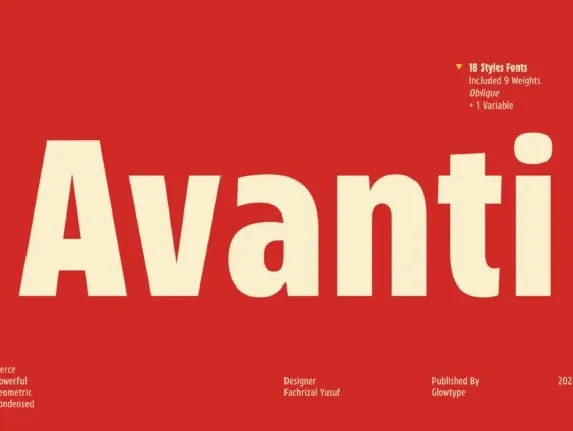 Avanti font