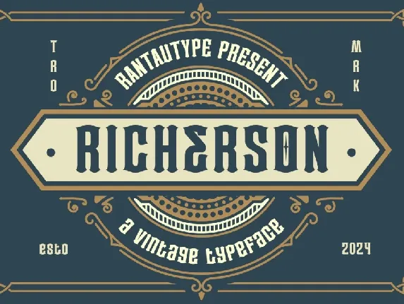 Richerson font