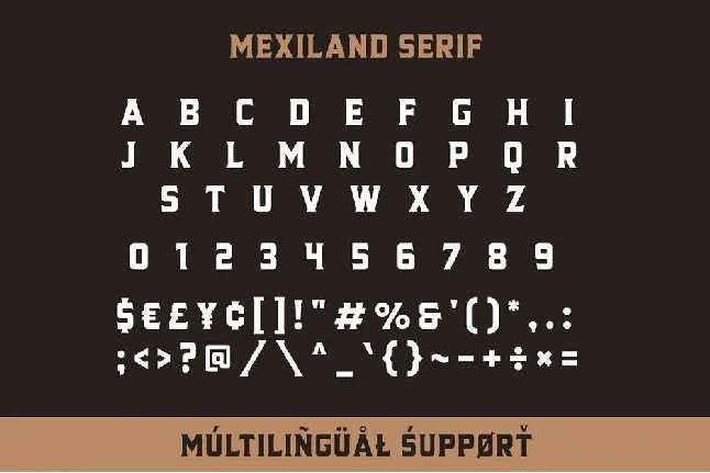 Mexiland font