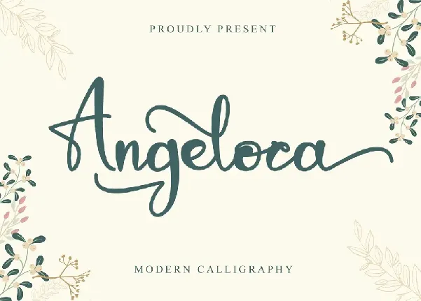 Angeloca font