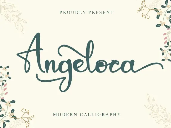 Angeloca font