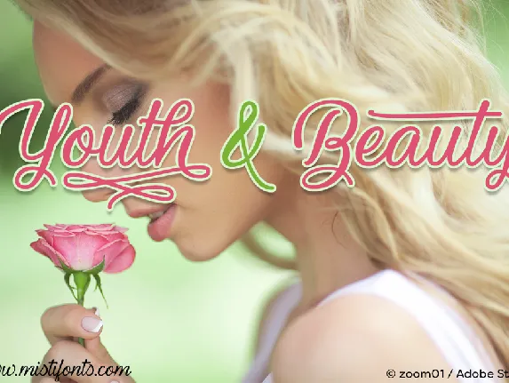 Youth and Beauty font