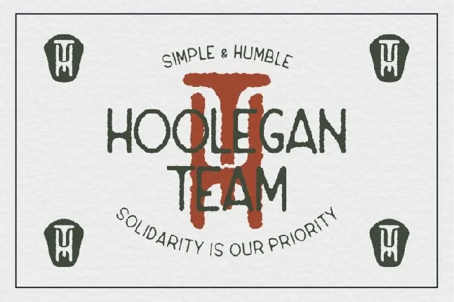 Hoolegan Duo font