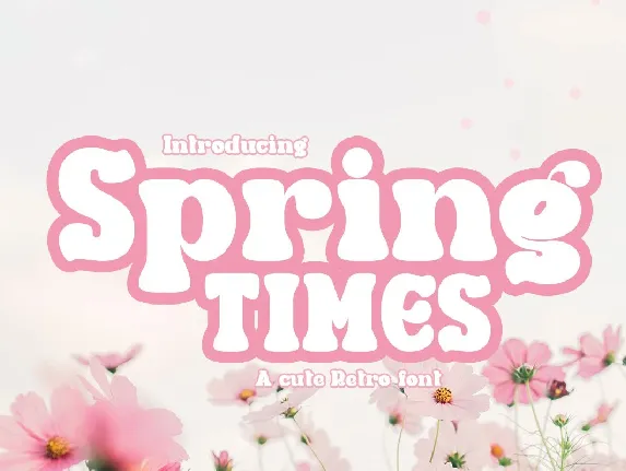 Spring Times font