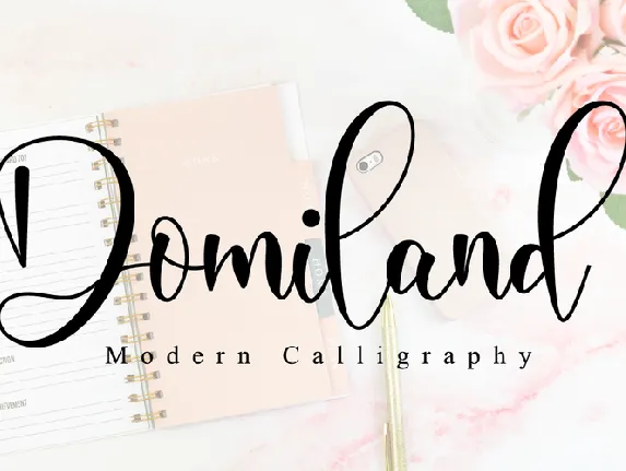 Domiland font