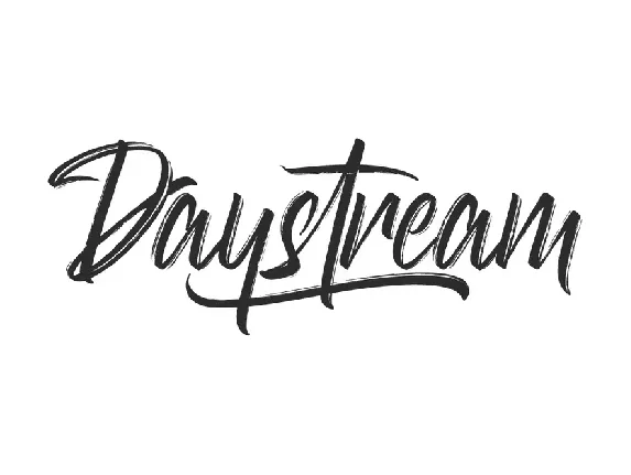 Daystream Demo font