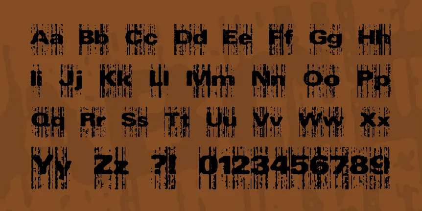 Xerox Malfunction font