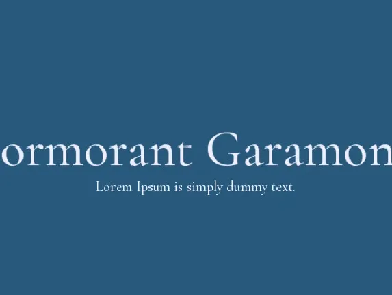 Cormorant Garamond Family font