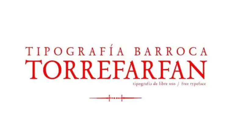 TorreFarfan Serif font