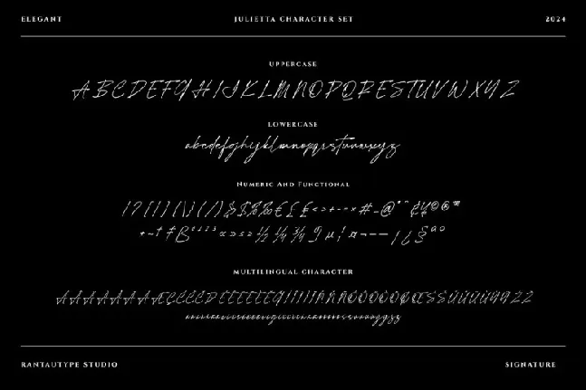 Jullieta font