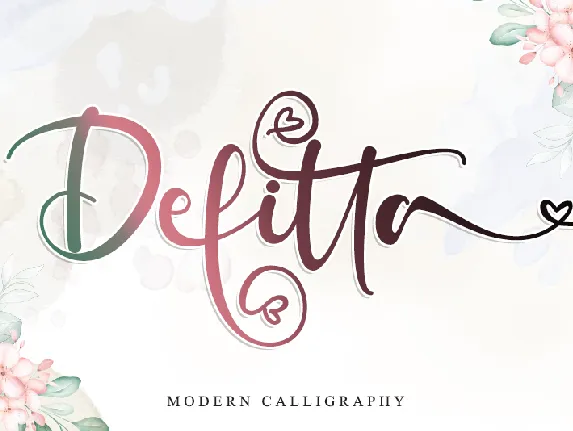 Defitta font