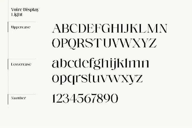 Voire font