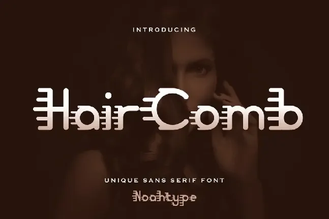 Hair Comb Demo font