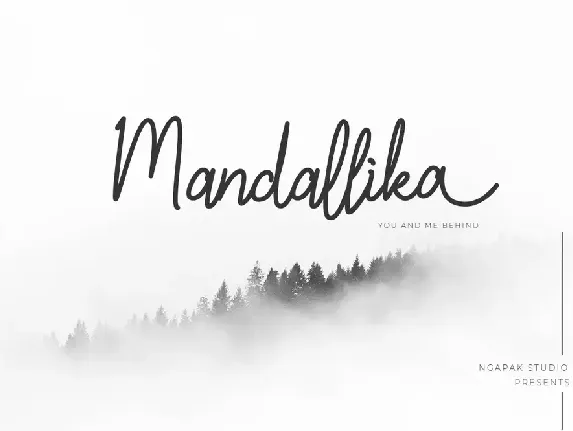 Mandallika Demo font