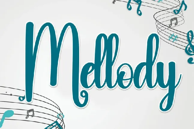 Mellody Script font