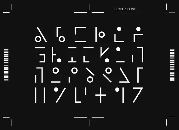 Glyphz font