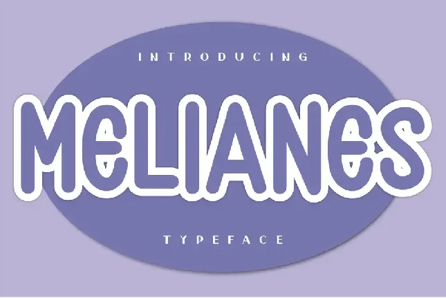 Melianes font