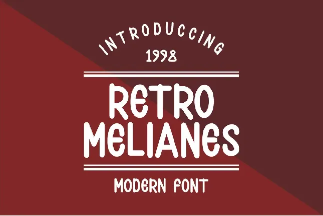 Melianes font