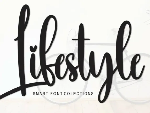 Lifestyle Script font