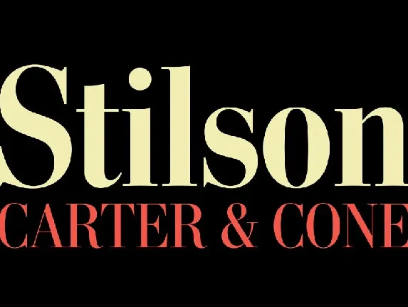 Stilson font