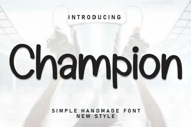 Champion Display font